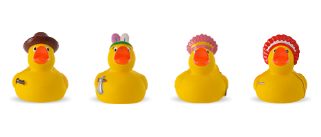 THEMED DRESS-UP DUCKS